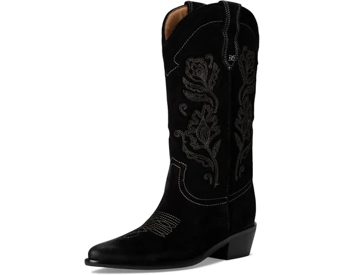 Сапоги Sam Edelman Rue до середины икры с вышивкой и острым носком