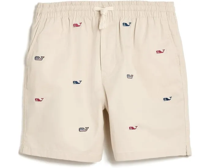 Шорты с вышивкой на резинке Vineyard Vines для детей