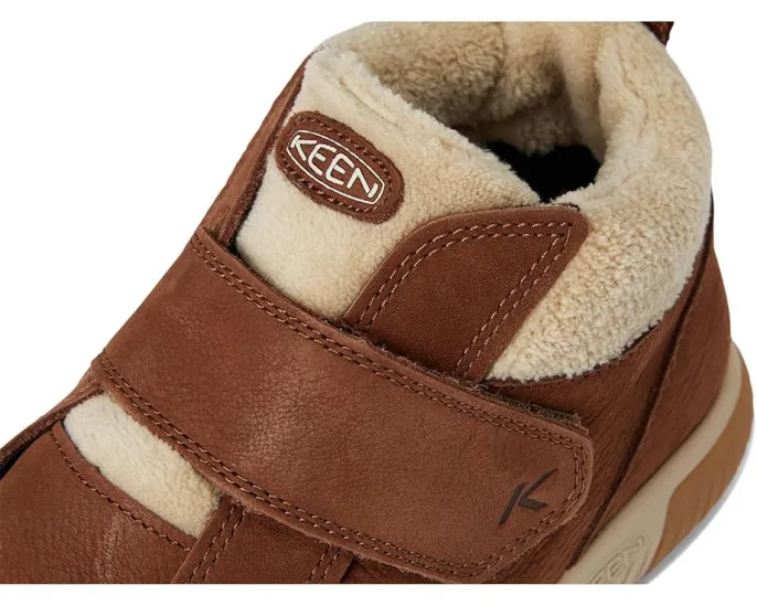 KEEN Kids KNX Middie кроссовки на липучке с ощущением босиком и средней высотой