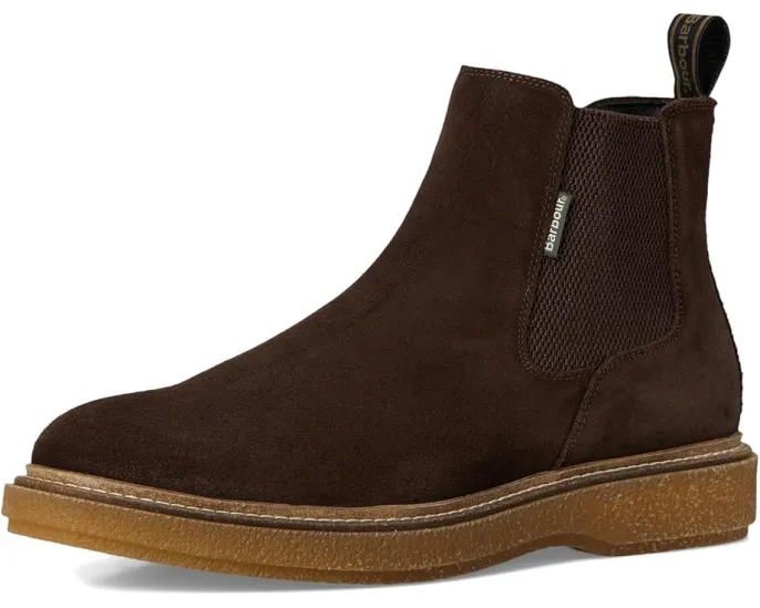 Chelsea ботинки Barbour Tinstone из замши с фактурной подошвой