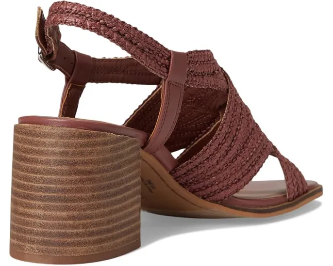 Сандалии Lucky Brand Sasina на платформе с ремешком на щиколотке и квадратным носком