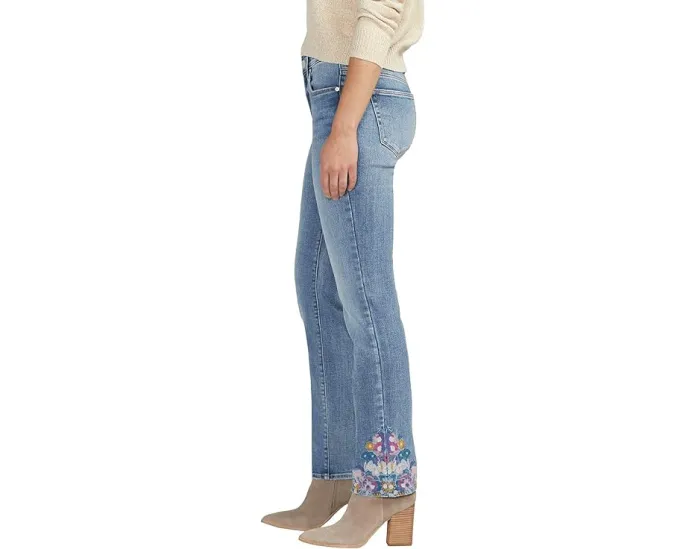 Джинсы Jag Jeans Ruby Mid-Rise Straight Leg прямого кроя