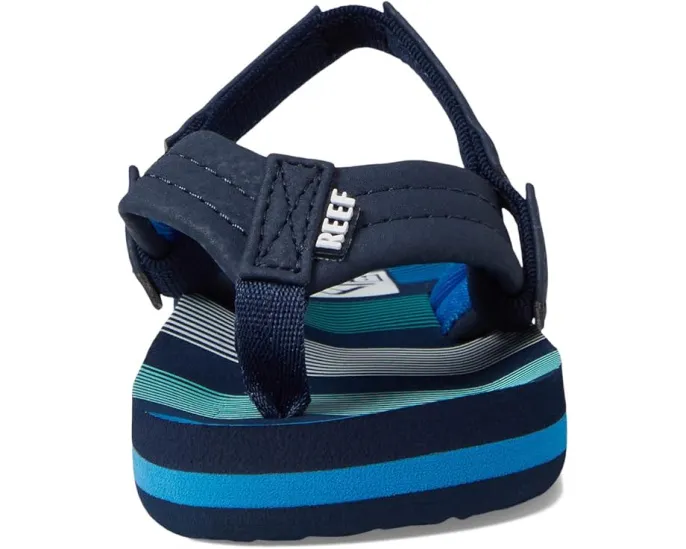 Детские сандалии Reef Little Ahi с мягкой стелькой и ремешком на пятке