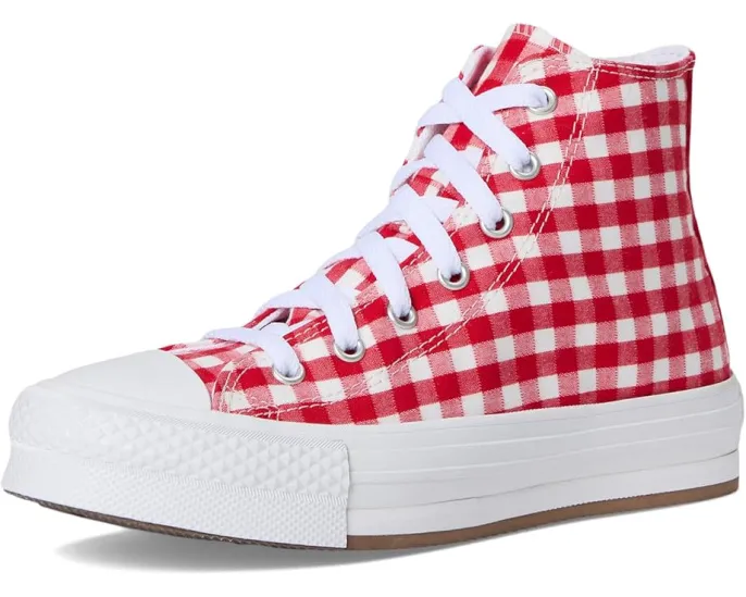 Converse кеды Chuck Taylor All Star Lift Checkered с платформой для старших детей