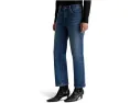 Прямые джинсы Brinley среднего подъема с органическим хлопком от AG Jeans