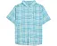 Детская рубашка Vineyard Vines Bungalow Plaid из хлопка с коротким рукавом