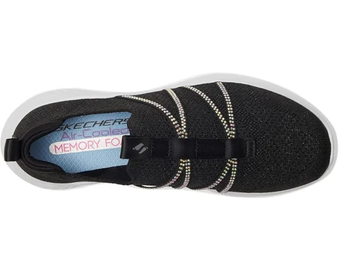 Кроссовки Skechers Ultra Flex 3.0 Crystal Spree для детей с вставками из страз