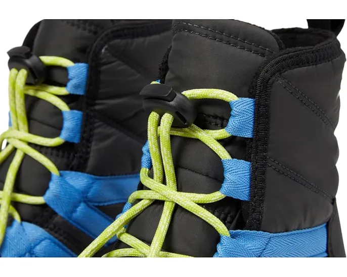 Детские зимние ботинки SOREL Whitney II Plus Lace WP с нейлоновым верхом и флисовой подкладкой