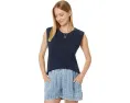 Майка Faherty Heritage Slub Muscle из 100% органического хлопка с прямым подолом