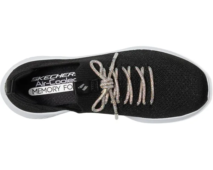 Кроссовки Skechers Ultra Flex 3.0 Blinged Out для детей с блестящими шнурками