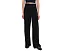 Брюки клеш из крепа с высокой талией Vince черные