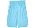 Active Essentials Interlock Form Stripe Shorts (Big Kid)