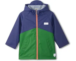 Непромокаемая куртка Hatley Kids Navy and Juniper с регланными рукавами