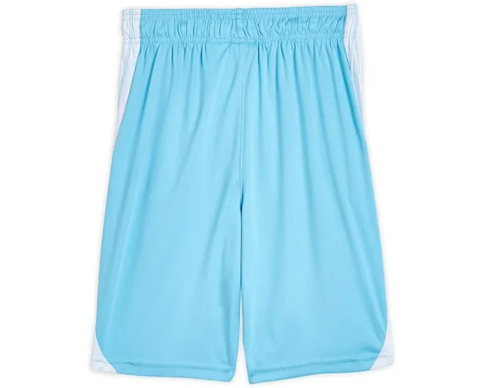 Active Essentials Interlock Form Stripe Shorts (Big Kid)