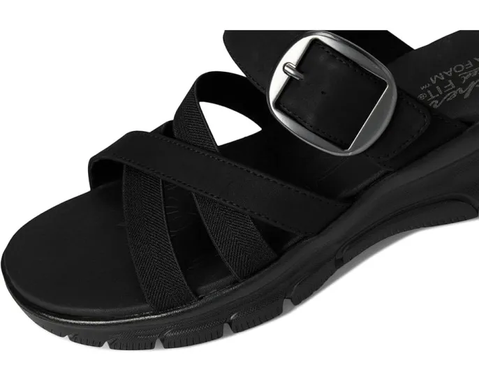 Водостойкие сандалии Skechers Easy Going Perfect Company с двойным ремешком и стелькой Yoga Foam
