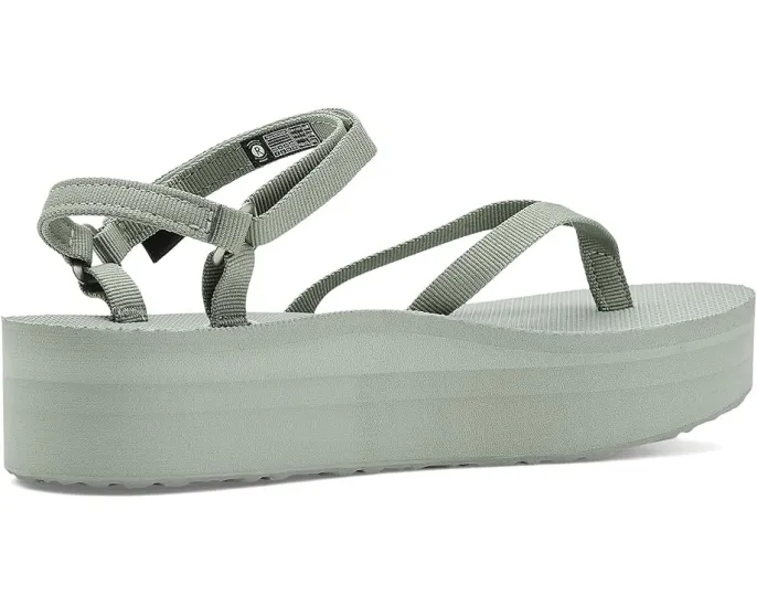 Сандалии Teva Flatform Sandal Slim на платформе с переработанными материалами