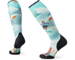 Носки Smartwool для катания на лыжах с целевой амортизацией и принтом Snow Bunny