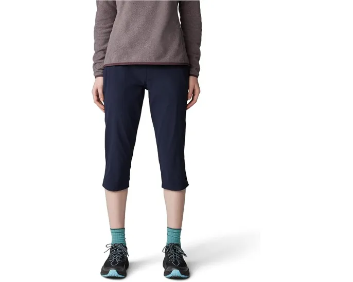 Леггинсы Dynama™ Capri от Mountain Hardwear с эластичным поясом и карманами