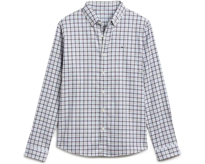 Рубашка оксфорд в клетку Vineyard Vines для детей