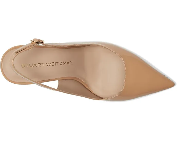Туфли Stuart Weitzman Stuart Power Slingback 75 на шпильке с острым носком
