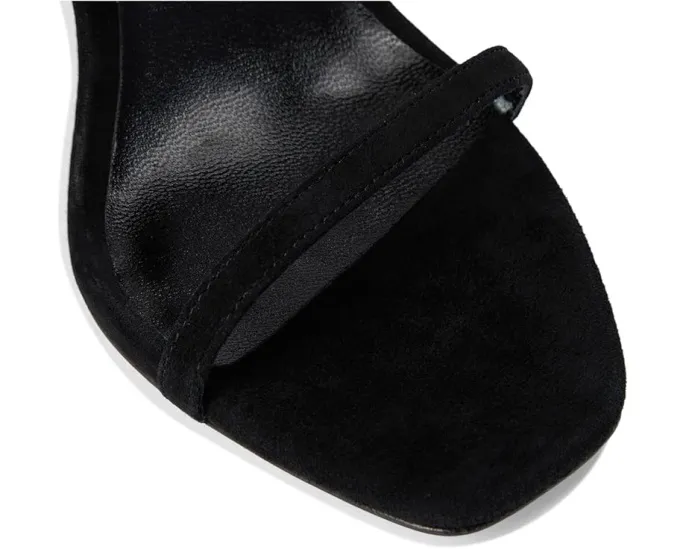 Босоножки Tory Burch на каблуке 90 мм с паве-деталью