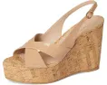 Сандалии Stuart Weitzman Dayna Slingback Wedge на танкетке с ремешком через пятку