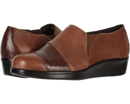 Мокасины SAS Nora слип-он с тиснением под кожу рептилии