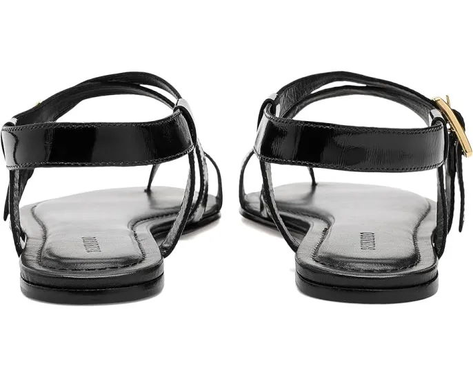 Сандалии Bernardo Hartshorn с кольцом для пальца и фактурной кожей