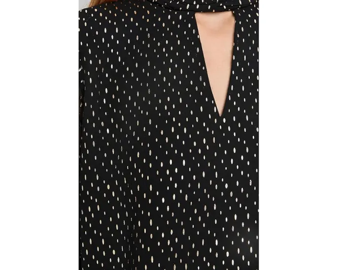 Блузка Vince Camuto с длинным рукавом-колокол и застежкой-ключкой