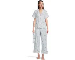 Пижамный комплект P.J. Salvage с принтом и широкими брюками