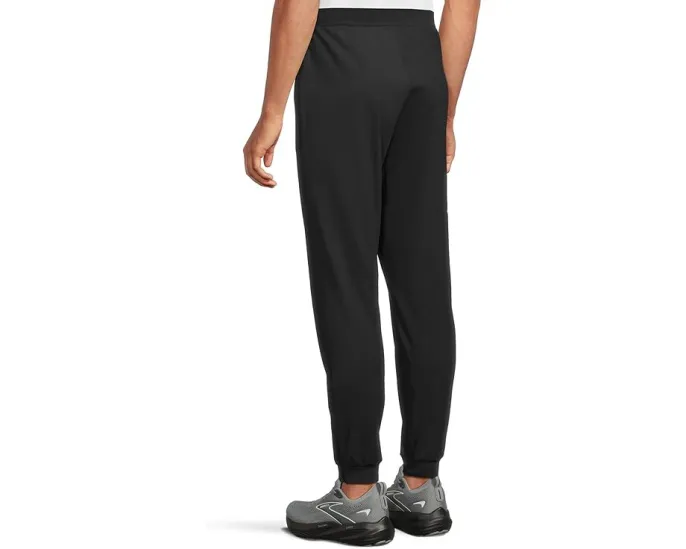 Термоштаны Brooks Momentum Thermal с полуприлегающим силуэтом и карманами на молнии