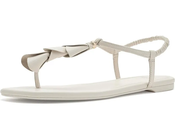 Сандалии Lily Thong от Kate Spade New York с кожаным верхом и квадратным носком