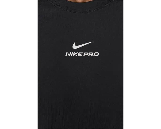 Топ Nike Pro Training Dri-FIT с коротким рукавом и сетчатыми вставками