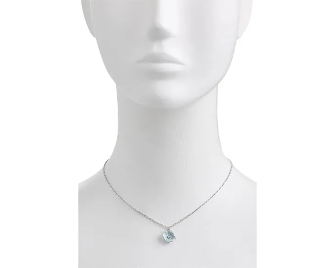 Подвеска Kate Spade New York Golden Bloom Flower из металла и перламутра