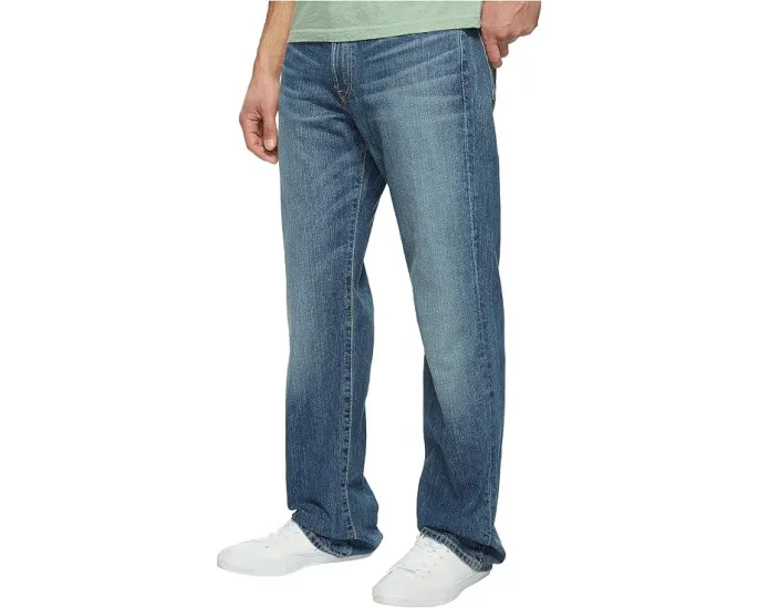 Джинсы Lucky Brand 181 Relaxed Straight в стиле винтаж