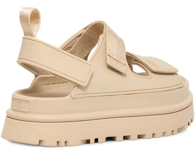 Сандалии UGG Goldenglow с застежкой на липучке и стелькой из сахарного тростника