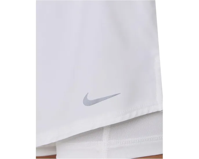 Nike Dri-FIT шорты 2-в-1 с высокой талией и внутренним слоем 8 см