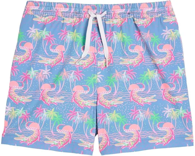 The Rock-a-crocs Lined Swim Trunk (Big Kid)