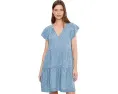 Платье Tiered Flutter Sleeve от Liverpool с оборками