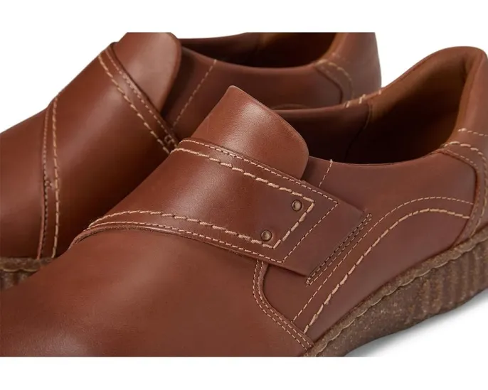 Clarks Caroline Dalia туфли из премиальной кожи с резиновой подошвой