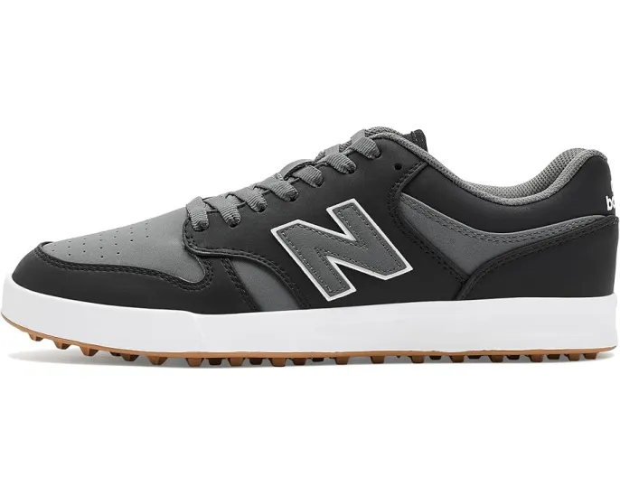 New Balance Golf 480 бесшиповые туфли из премиальной кожи