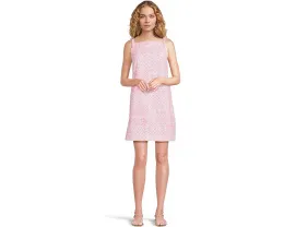 Хлопковое платье Gerad с квадратным вырезом и бантом