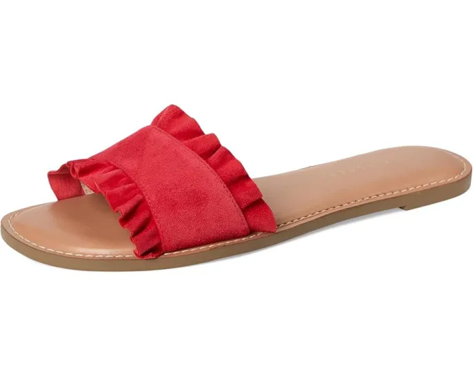 Сланцы Jack Rogers Rozette с рюшами и квадратным носком