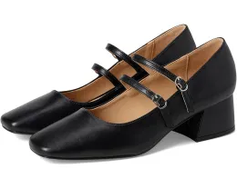 Туфли Nally на устойчивом каблуке с квадратным носком и регулируемой лямкой