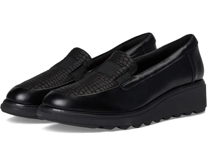 Лоферы Clarks Sharon Pace на платформе с подошвой EVA и стелькой Ortholite