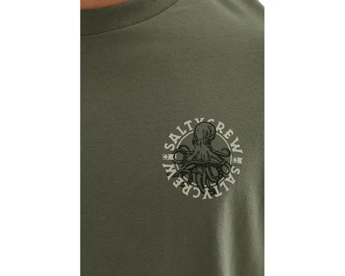 Футболка Salty Crew с коротким рукавом и принтом Tentacles из гребенного рингспуна