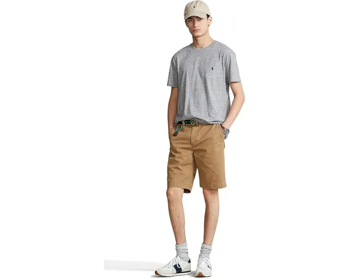 Классическая футболка Polo Ralph Lauren с карманом и вышитым пони