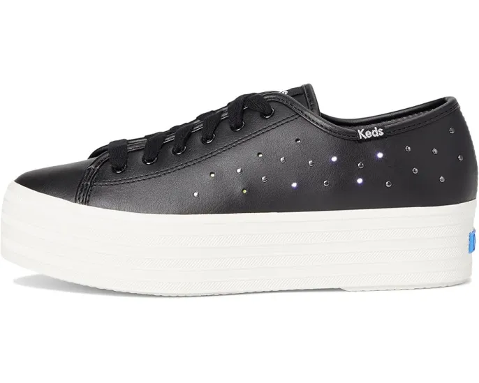 Кроссовки Keds Triple Up Leather на платформе с гелевой стелькой