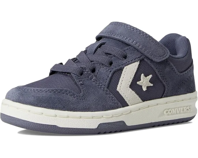 Детские кроссовки Converse Kids Cl98 Easy-On на липучке с ретро-дизайном