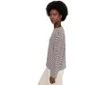 Полосатая блуза Eileen Fisher с лодочкой из органического хлопка